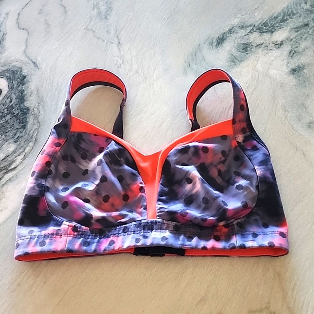 Lululemon Athletica Ta Ta Tamer Sports Bra WindyBloom Multicolor Medium Support